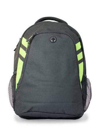 Aussie Pacific Tasman Backpack Bag 4000 Active Wear Aussie Pacific Slate/Neon Green  